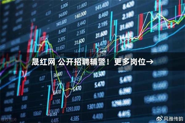 晟红网 公开招聘辅警!更多岗位→